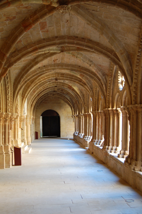 Galería este del claustro del monasterio de Rueda